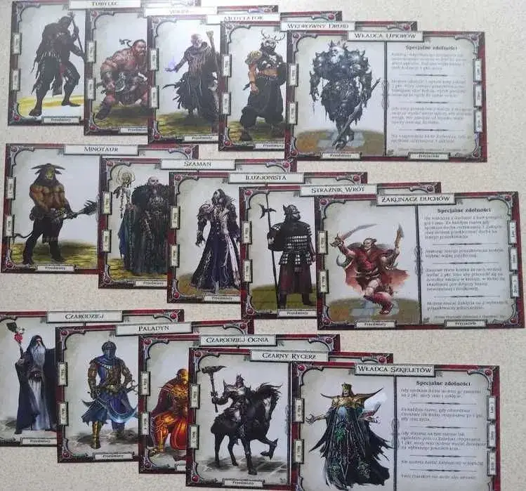 Figurki do Magia i Miecz: Unikalne zestawy i przedsprzedaż 3D