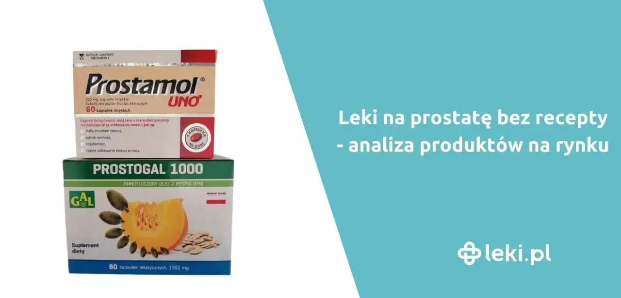 Skuteczne leki na prostatę bez recepty – ulga w objawach BPH