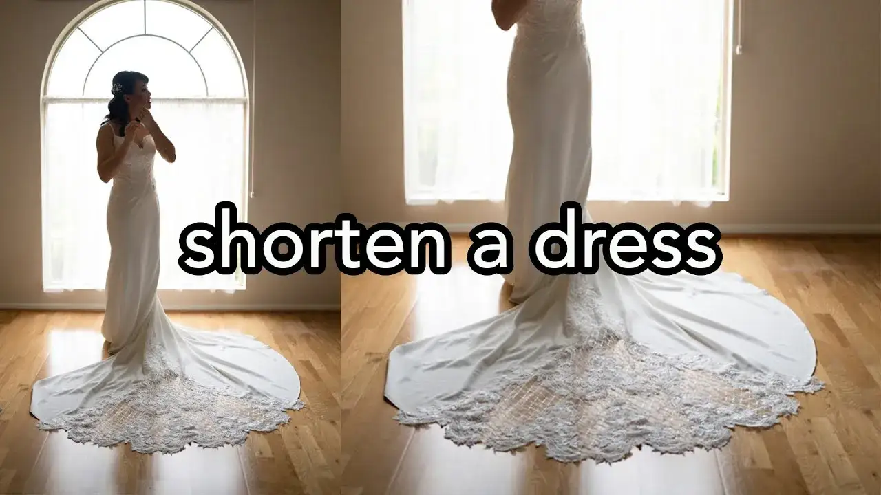 Jak skrócić suknię ślubną? Krawcowa czy DIY? Koszty i porady