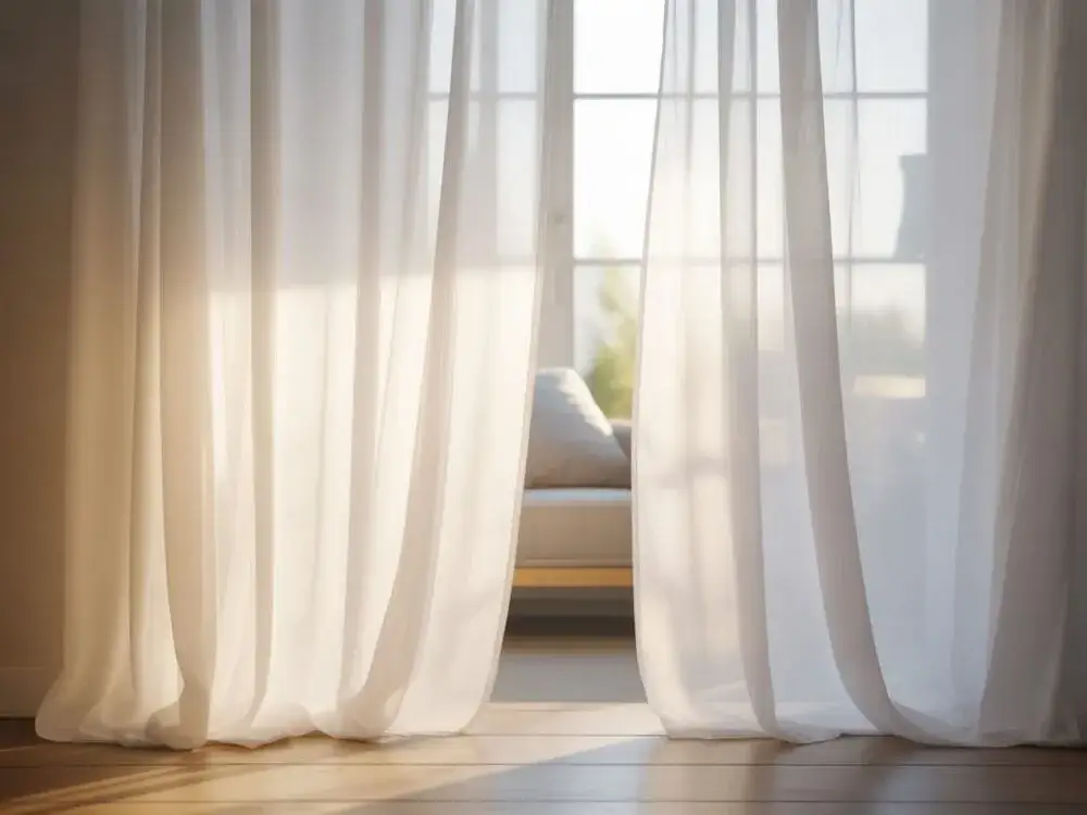 Jak prać firanki, żeby nie były pogniecione - sprawdzone metody