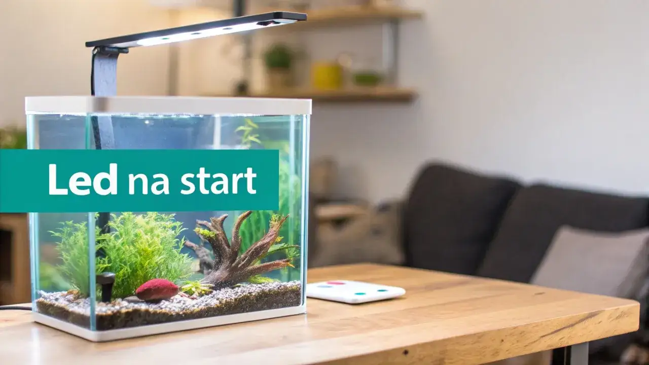 Kiedy gasić światło w akwarium? Optymalny cykl i walka z glonami