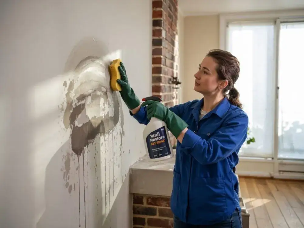 Jak skutecznie usunąć uporczywe plamy na ścianie z komina - kompletny poradnik