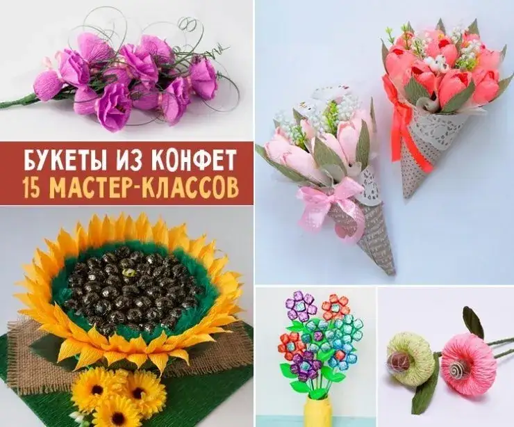 Jak zrobić bukiet z cukierków czekoladowych, który zachwyci każdego