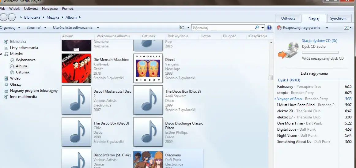 Jak łatwo nagrać MP3 na CD w Windows Media Player, aby działało?