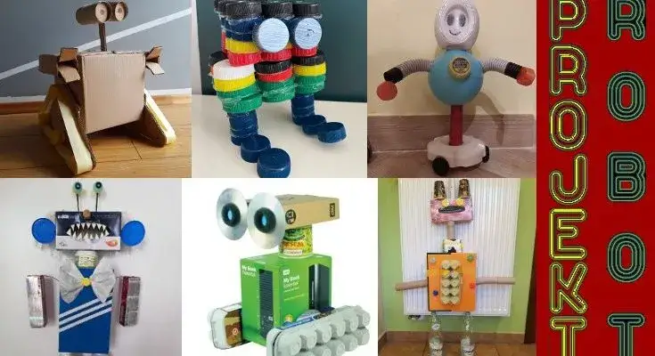 Kreatywne roboty z recyklingu: jak zbudować je z odpadów?