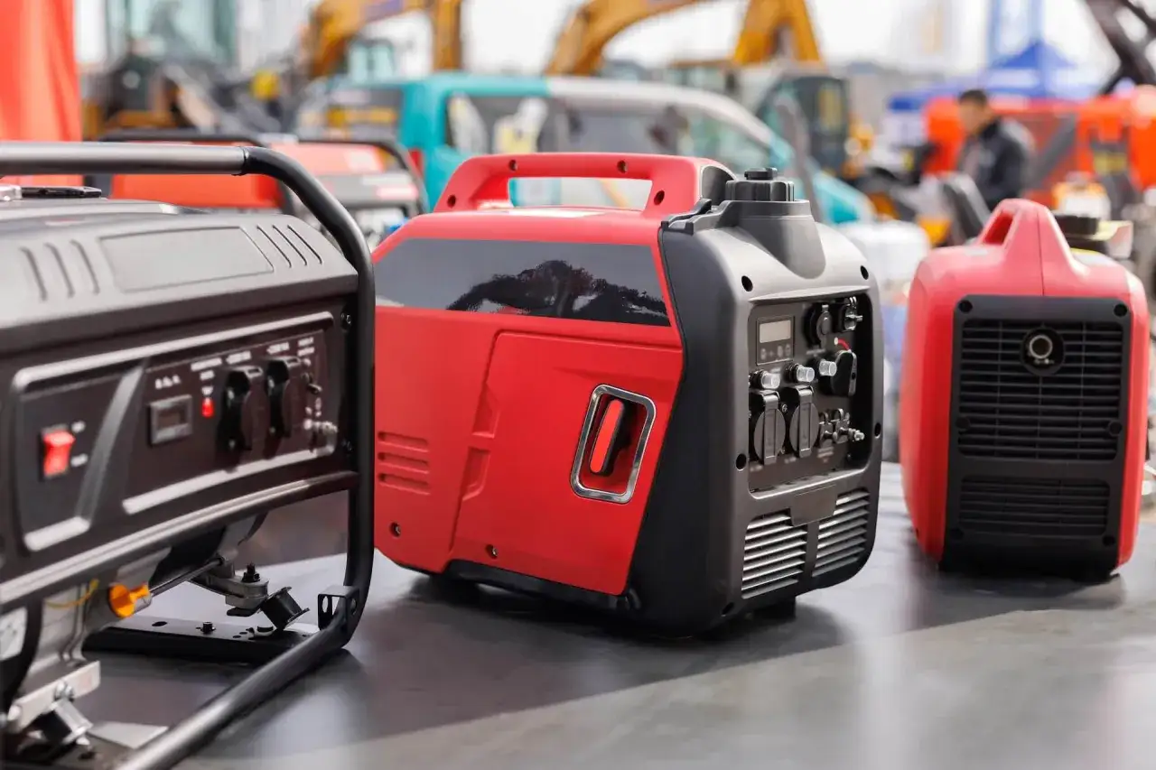 Szukasz idealny agregat prądotwórczy do domu jednorodzinnego? Na zdjęciu widać kilka modeli, które mogą zapewnić Ci niezależność energetyczną.