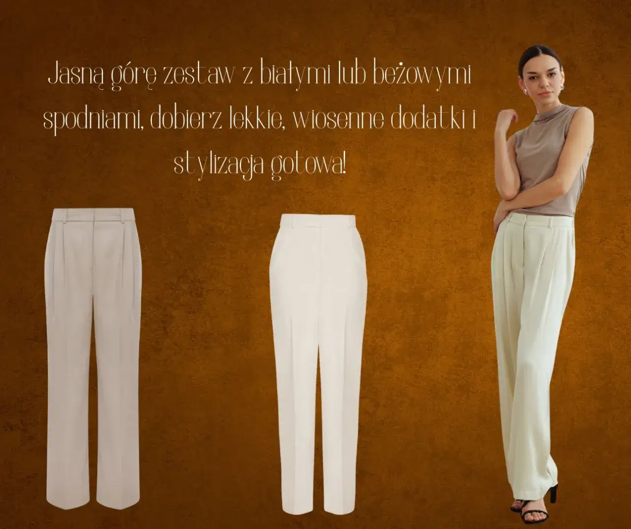 Jasne spodnie: Odkryj modne stylizacje na każdą porę roku!