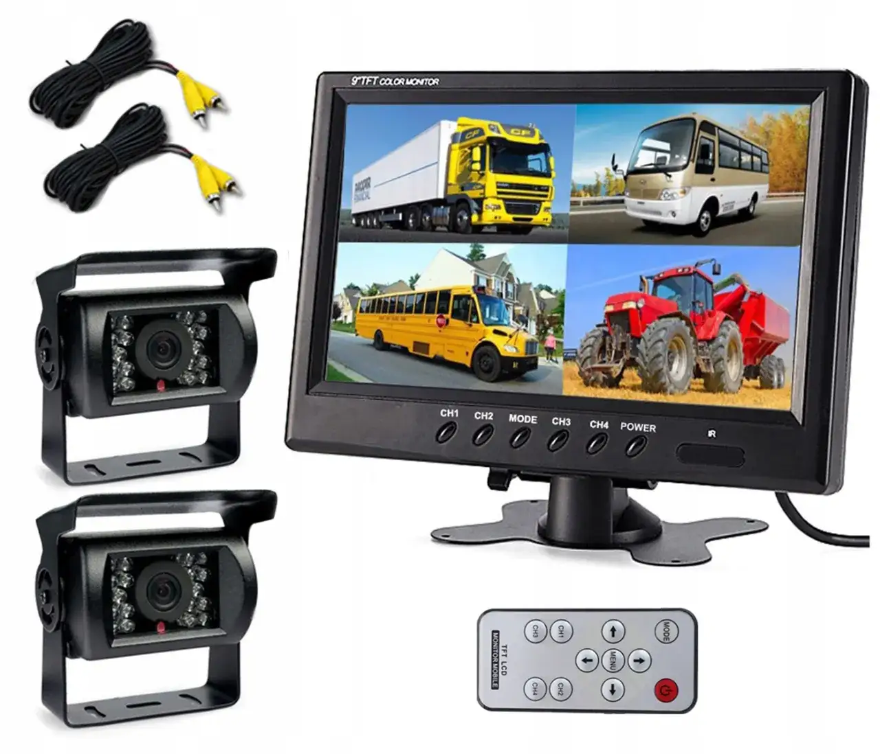 Jak podłączyć TFT color monitor do kamery cofania - proste kroki