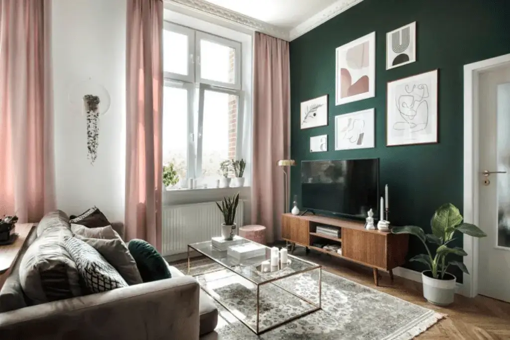 Czy butelkowa zieleń jest modna? Odkryj jej wyjątkowe zastosowania w wnętrzach