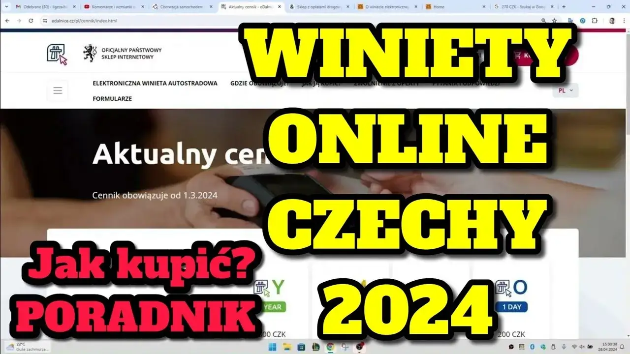 Jak się płaci za autostrady w Czechach? Uniknij wysokich kar!