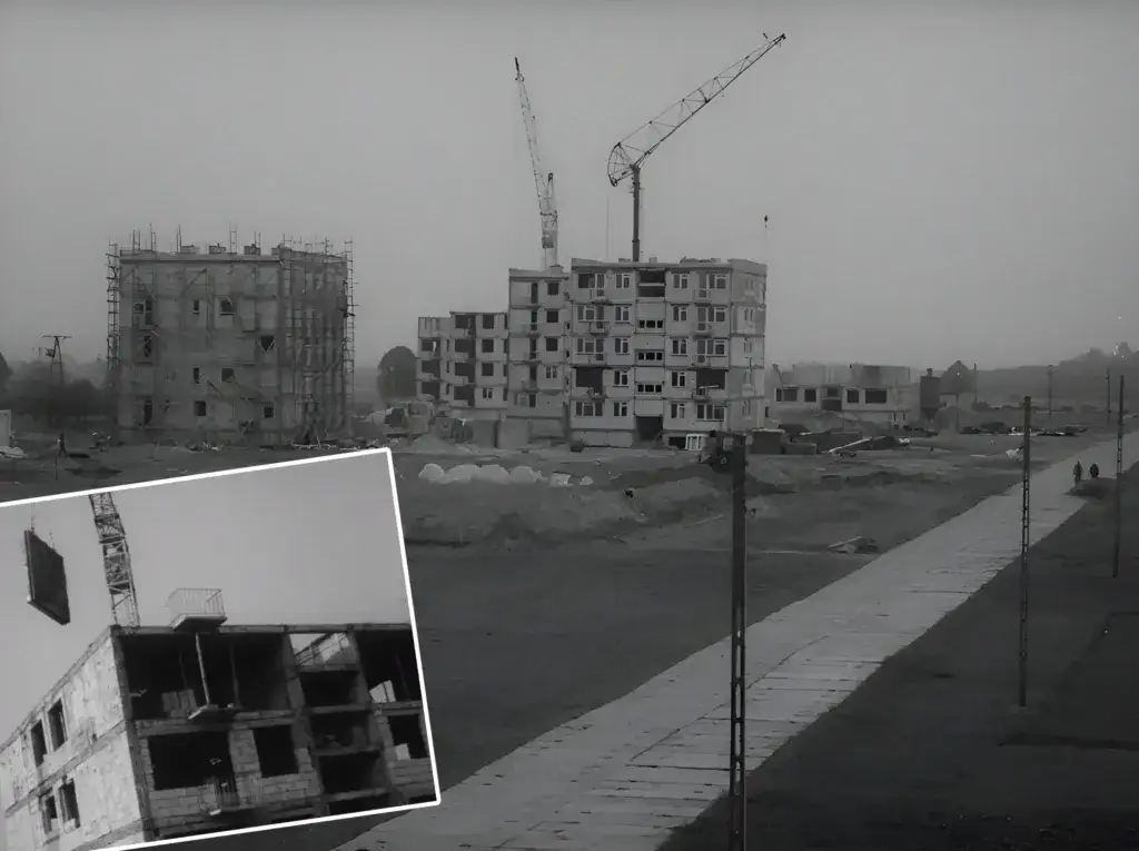 Z czego budowano bloki – tajemnice technologii budowlanych z lat 60