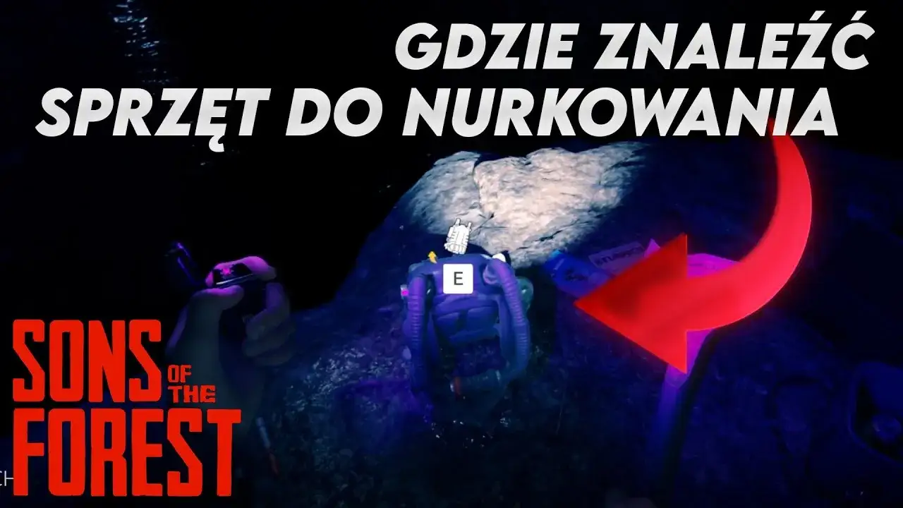 Sprzęt do nurkowania w The Forest: gdzie znaleźć i jak zdobyć