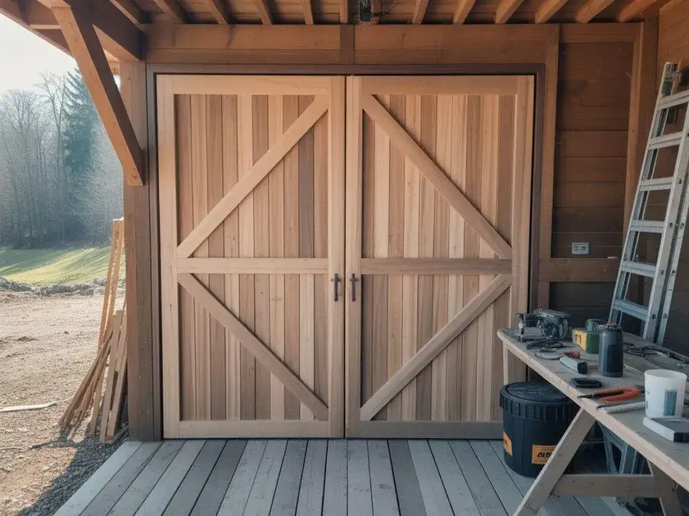 Jak łatwo i tanio zrobić bramę do stodoły - praktyczne porady