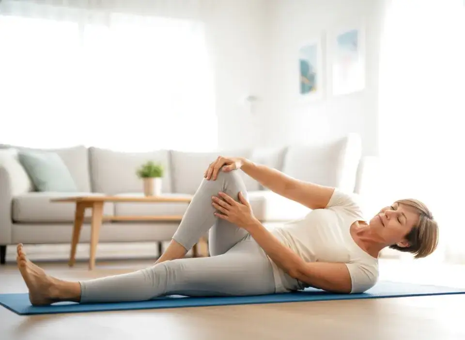 Rwa kulszowa: bezpieczne ćwiczenia w domu, które przynoszą ulgę