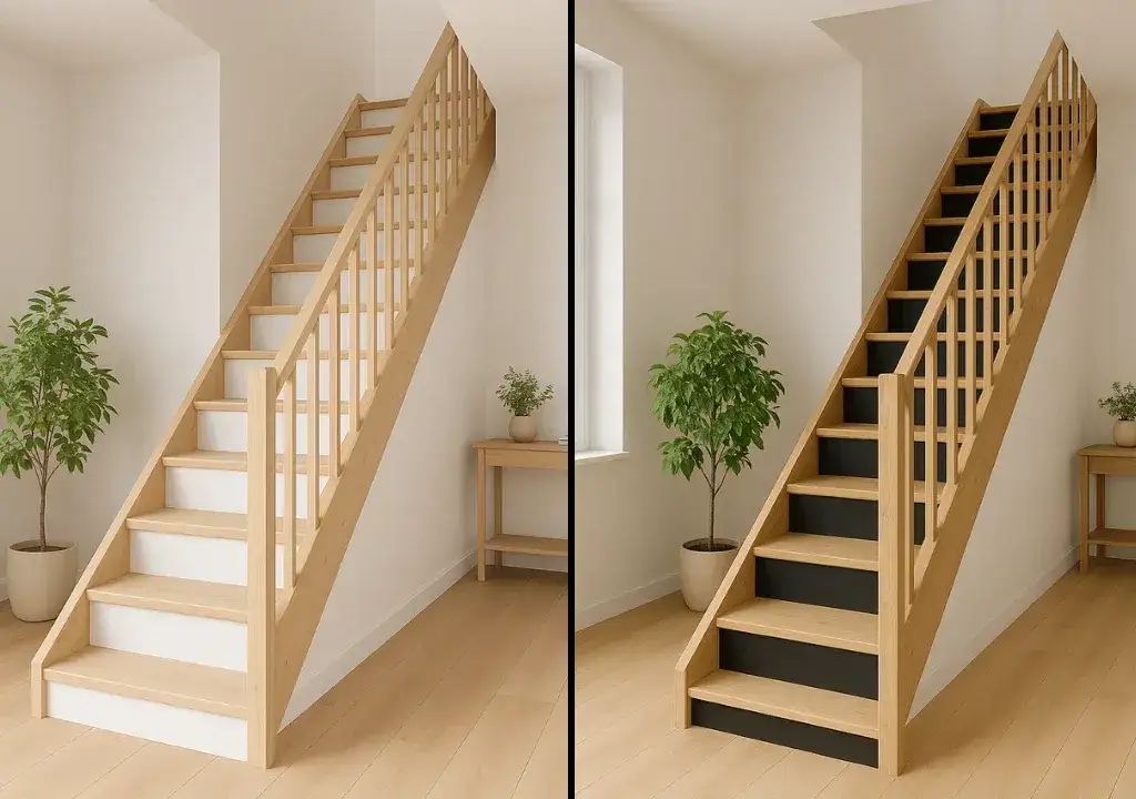 Schody z białymi podstopniami: Jakie schody drewniane wybrać do nowoczesnego wnętrza?