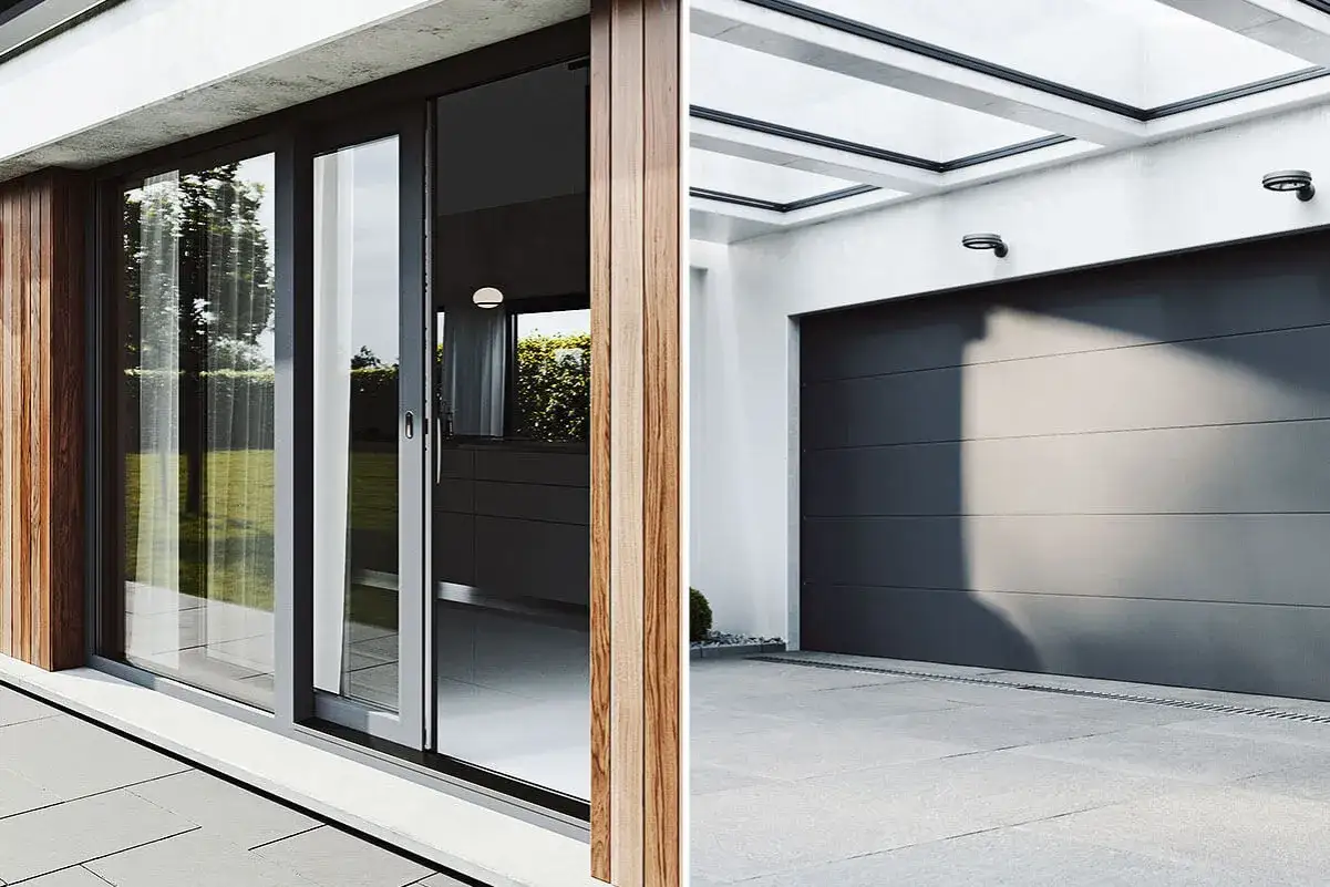 Idealne kolory elewacji do antracytowych okien. Uniknij wpadki projektowej!