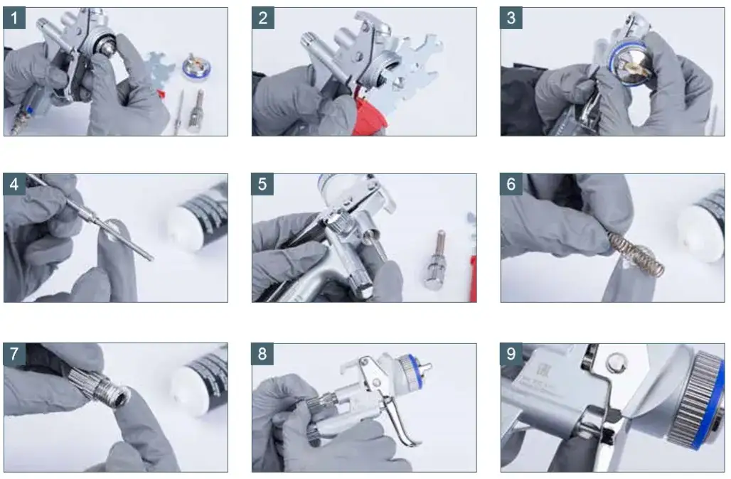 Czym czyścić pistolet lakierniczy, aby uniknąć uszkodzeń i kosztów