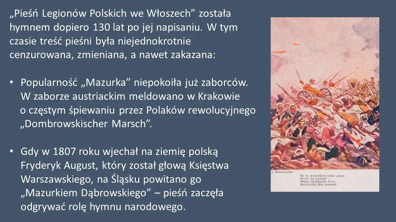 W którym roku mazurek dąbrowskiego został hymnem polski? Poznaj historię!