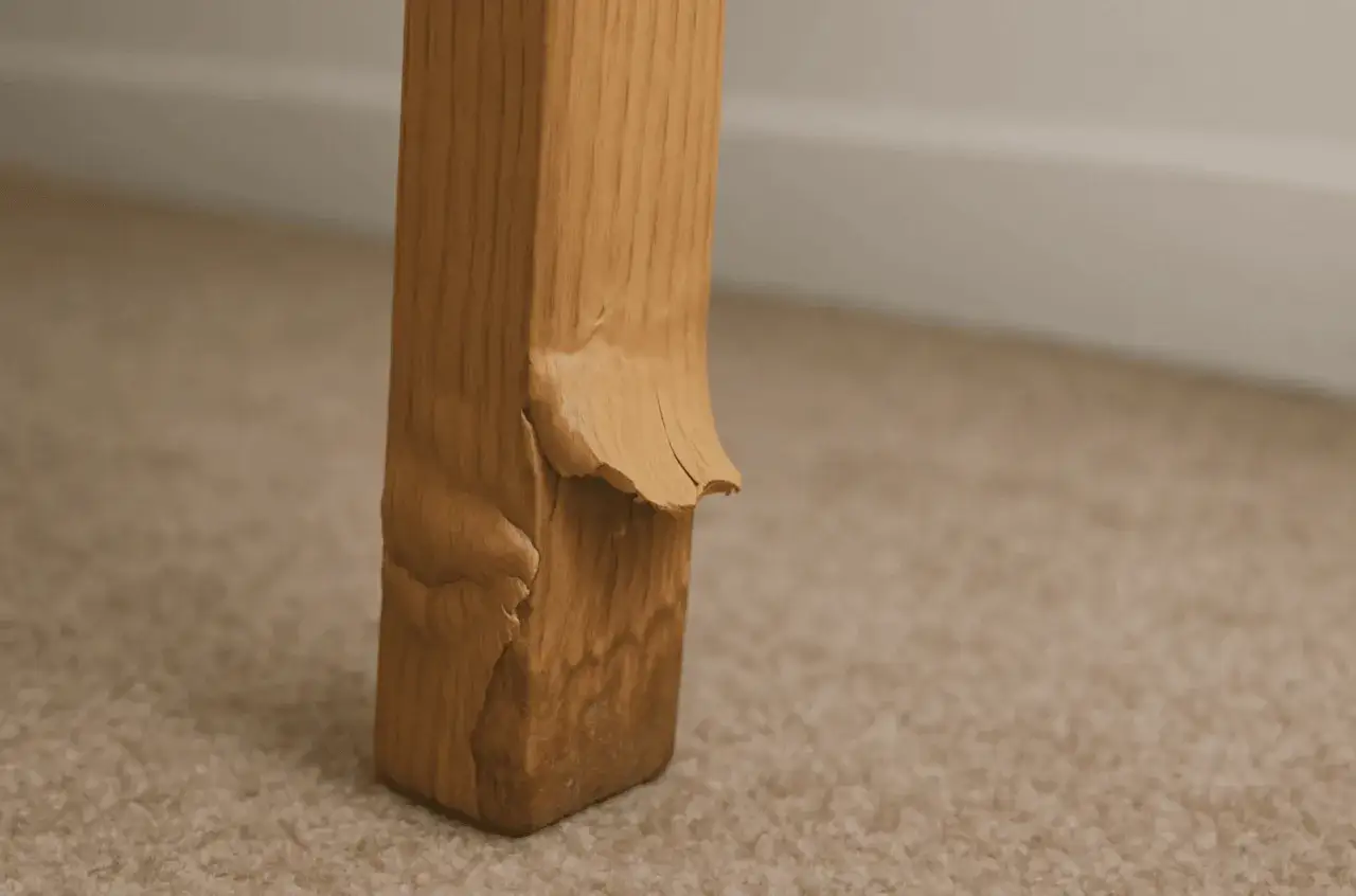 Pęknięta noga stołu? Sklej ją tak, by była mocniejsza niż nowa!