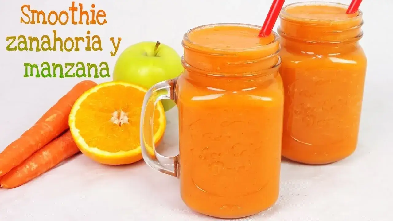 Batido de Zanahoria y Manzana: Piel Radiante, Vientre Plano y Más