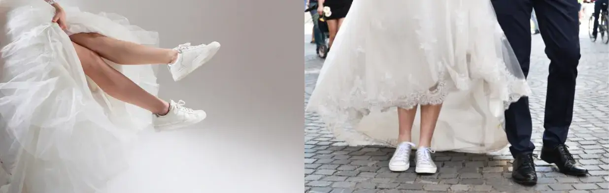 Buty do białej sukni ślubnej: Sekrety wyboru idealnej pary
