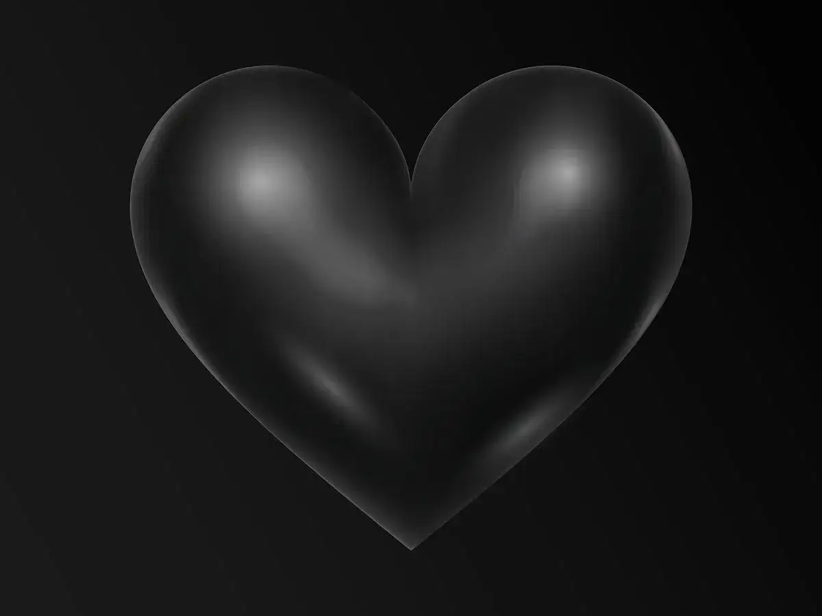 Co oznacza czarne serce na Messengerze? Zrozum jego emocjonalne znaczenie