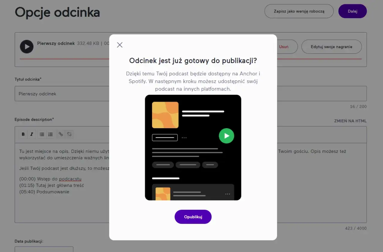Jak dodać podcast na Spotify - uniknij najczęstszych błędów
