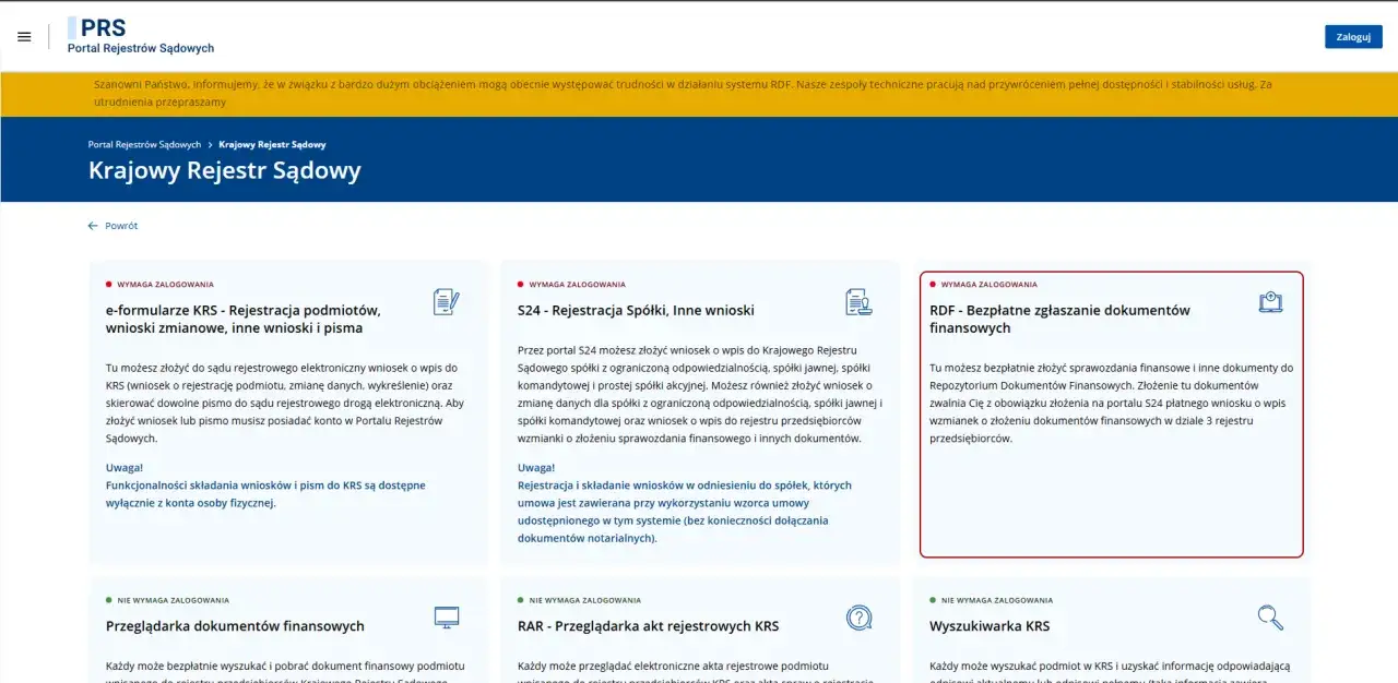 Jak dodać sprawozdanie finansowe do KRS bez zbędnych problemów