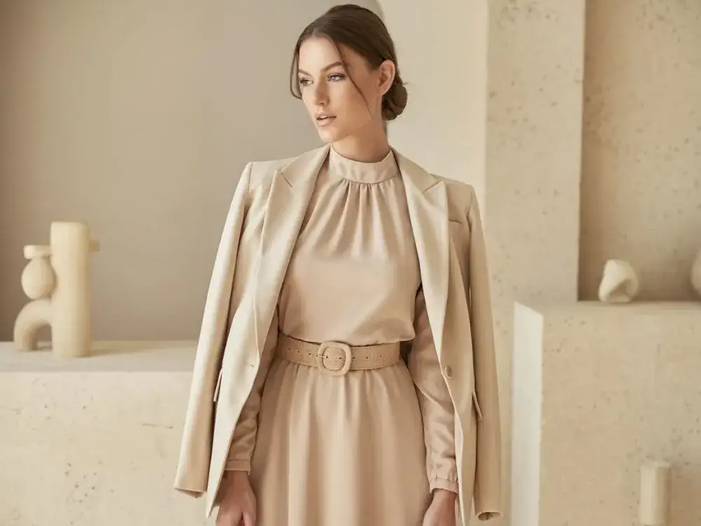 Jaką bluzkę do beżowej marynarki wybrać, aby wyglądać stylowo?