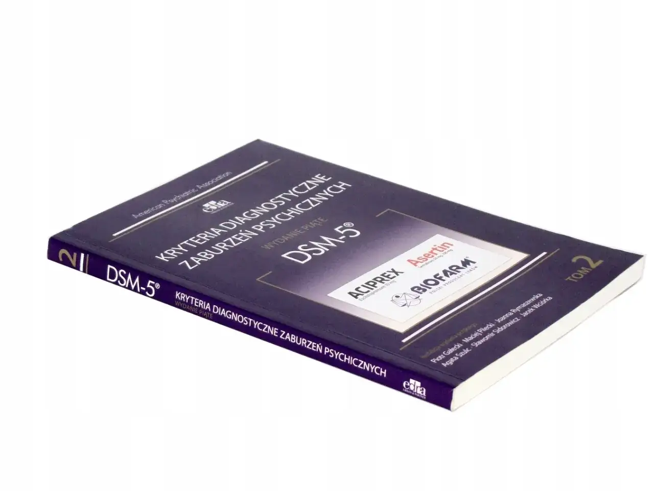 Kryteria diagnostyczne zaburzeń psychicznych DSM-5, tom 2. Podręcznik zawiera szczegółowe dsm 5 kryteria diagnostyczne.