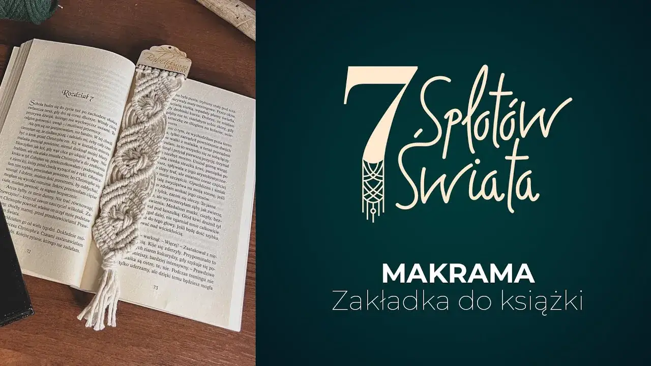 Jak zrobić zakładkę do książki ze sznurka – prosta instrukcja krok po kroku