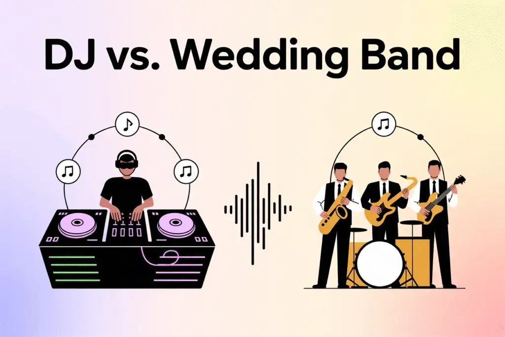 DJ na wesele: Czy to klucz do udanej zabawy? Porównaj z zespołem!