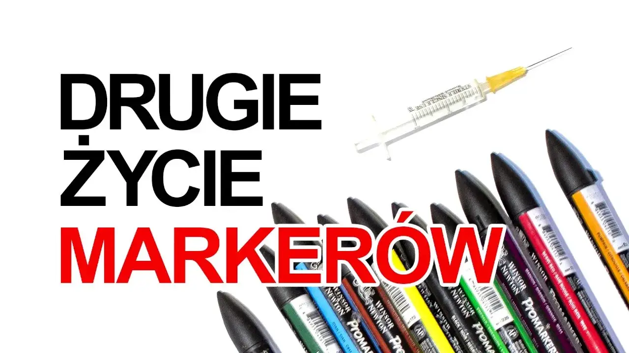 Wyschnięty marker? Napraw go! Skuteczne domowe metody