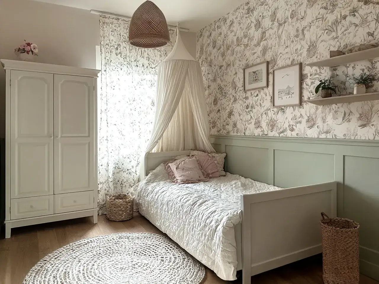 Tapeta jak boazeria angielska: Elegancja i oszczędność. Jak uzyskać efekt?