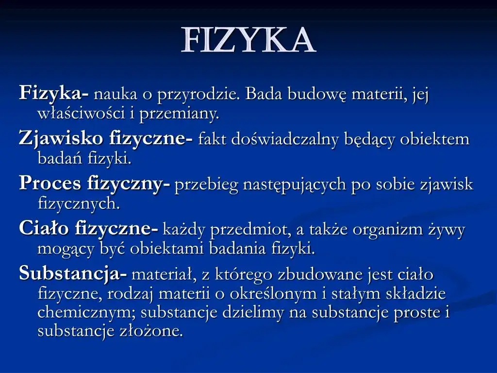 Co to jest zjawisko fizyczne? Prosta definicja i przykłady z życia