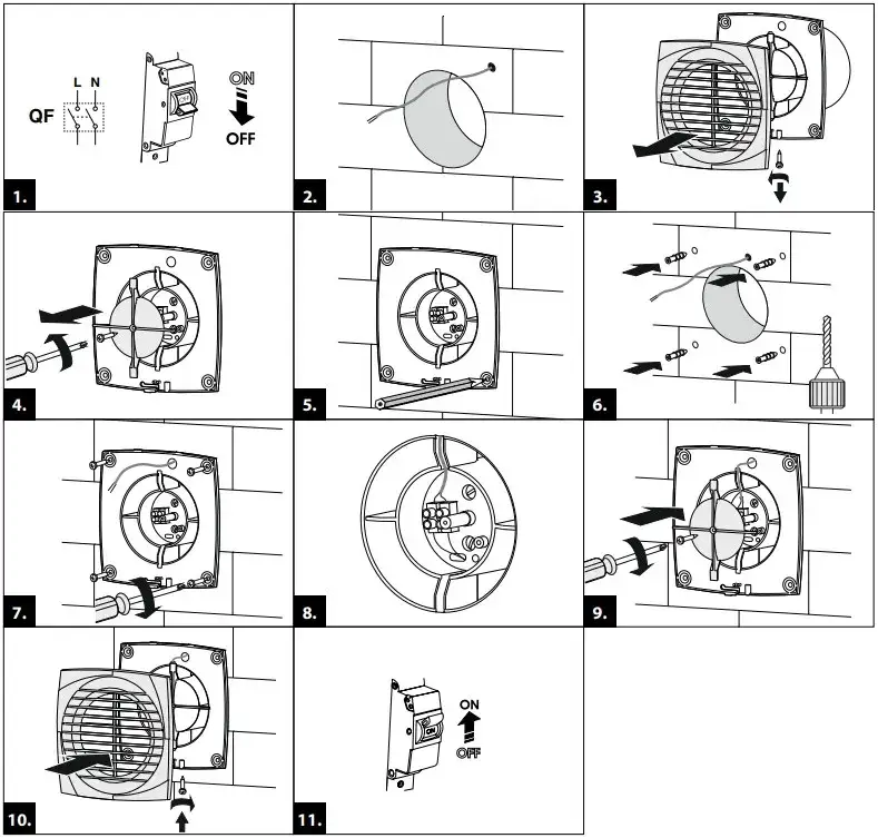 Jak podłączyć wentylator łazienkowy z czujnikiem wilgoci bez błędów