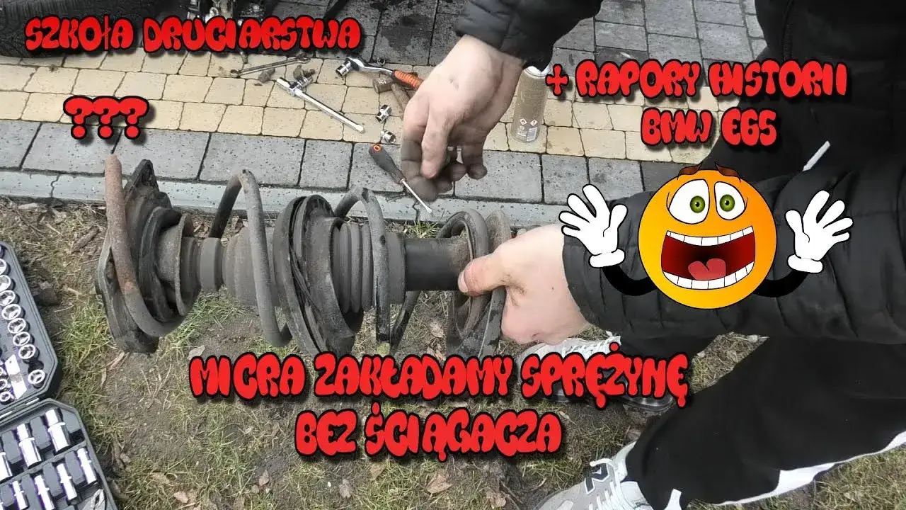 Jak ściągnąć sprężyny z amortyzatora bez ryzyka uszkodzeń