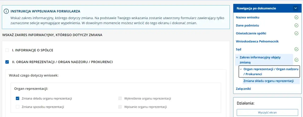 Jak wypełnić KRS-ZK i uniknąć błędów przy zmianie zarządu