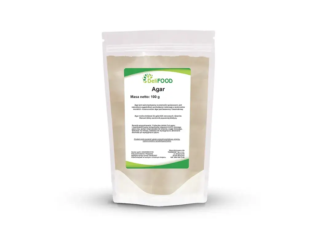 Żelatyna wegetariańska: Gdzie kupić agar-agar i jak go używać?