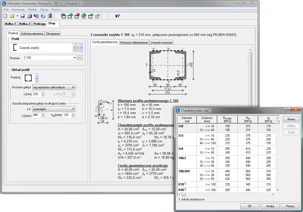 Obliczanie konstrukcji stalowych: Poradnik wg Eurokodu 3