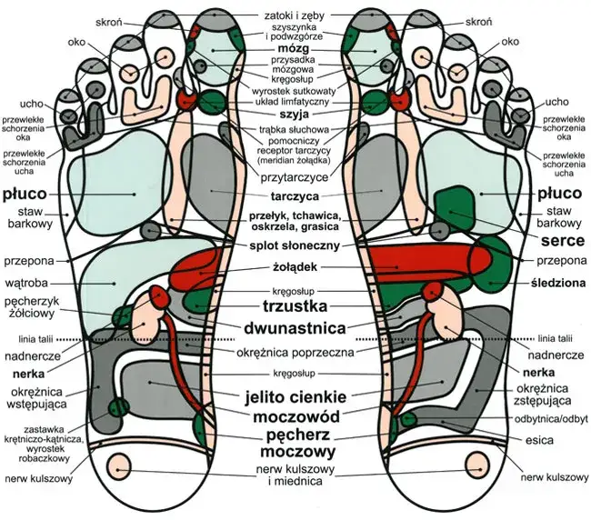 Punkty akupunktury na stopach: Mapa zdrowia i ulgi w bólu