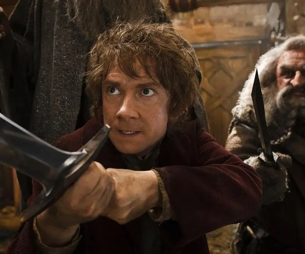 Na której stronie w książce Hobbit jest opis Bilba Bagginsa?