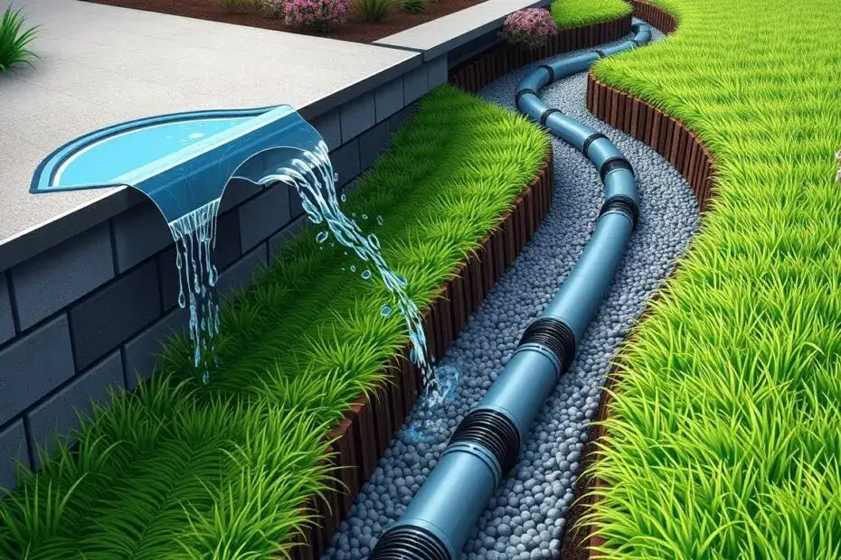 Jak odprowadzić wodę z działki: skuteczne metody na problemy z wilgocią