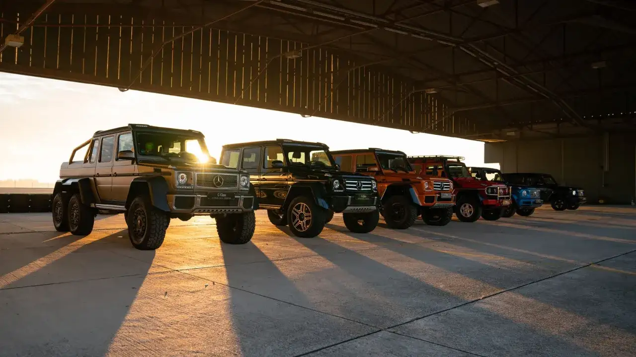 G Class Mercedes 6 wheel – unikalne cechy i historia G 63 6x6
