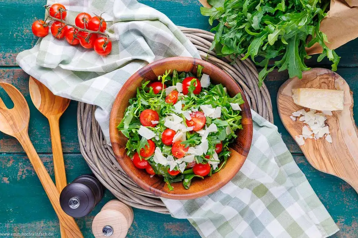 Rucola-Salat-Rezepte: Klassisch, Kreativ & Schnell | Einfache Ideen
