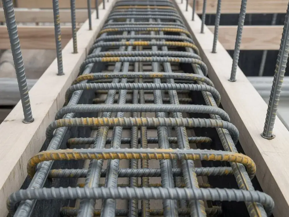 Jakie pręty na schody żelbetowe? Średnica, klasa, rozstaw