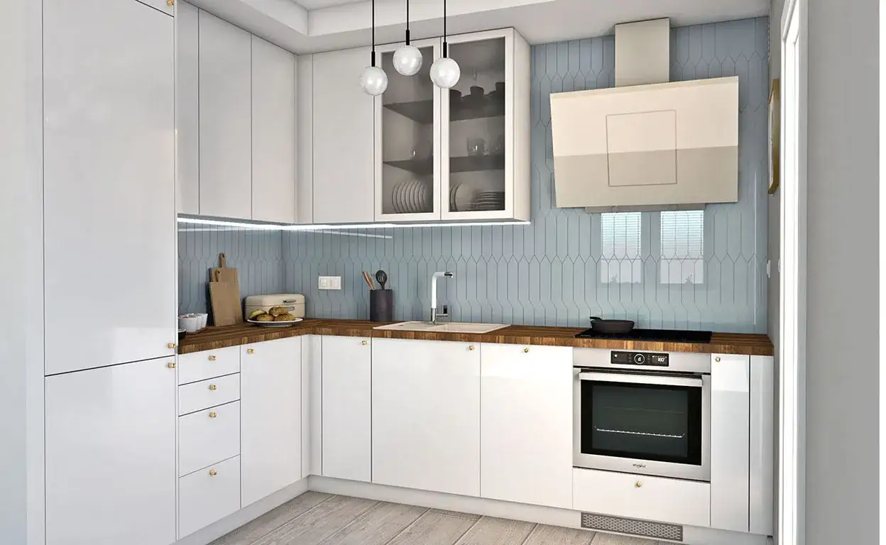 Jakie kolory ścian do białych mebli w kuchni, aby uniknąć błędów?