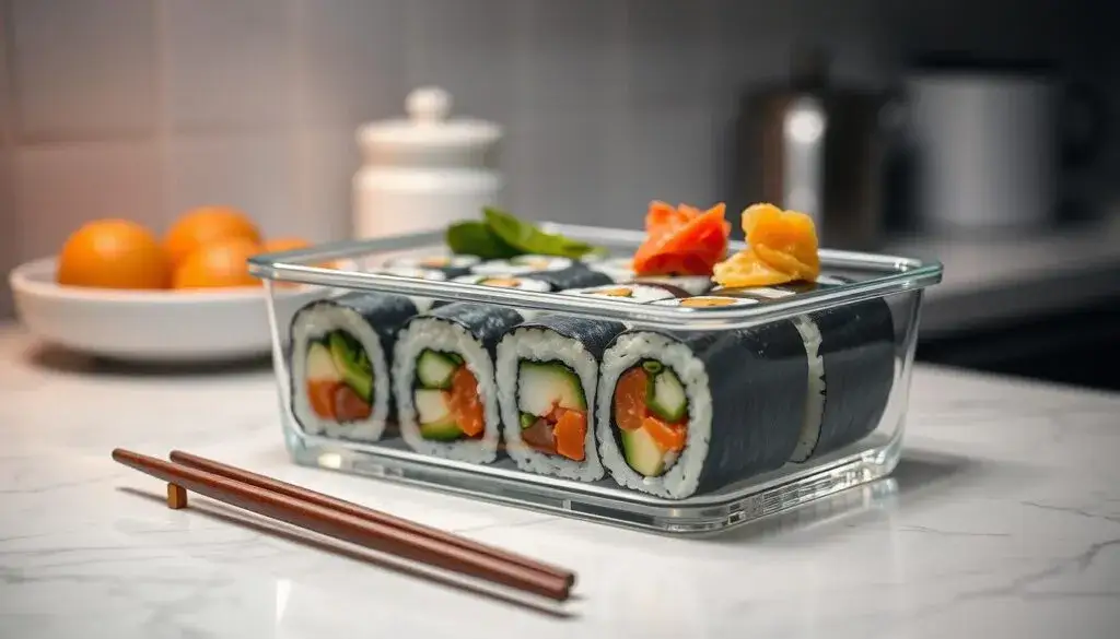 Ile można przechowywać sushi, aby uniknąć zatrucia pokarmowego?