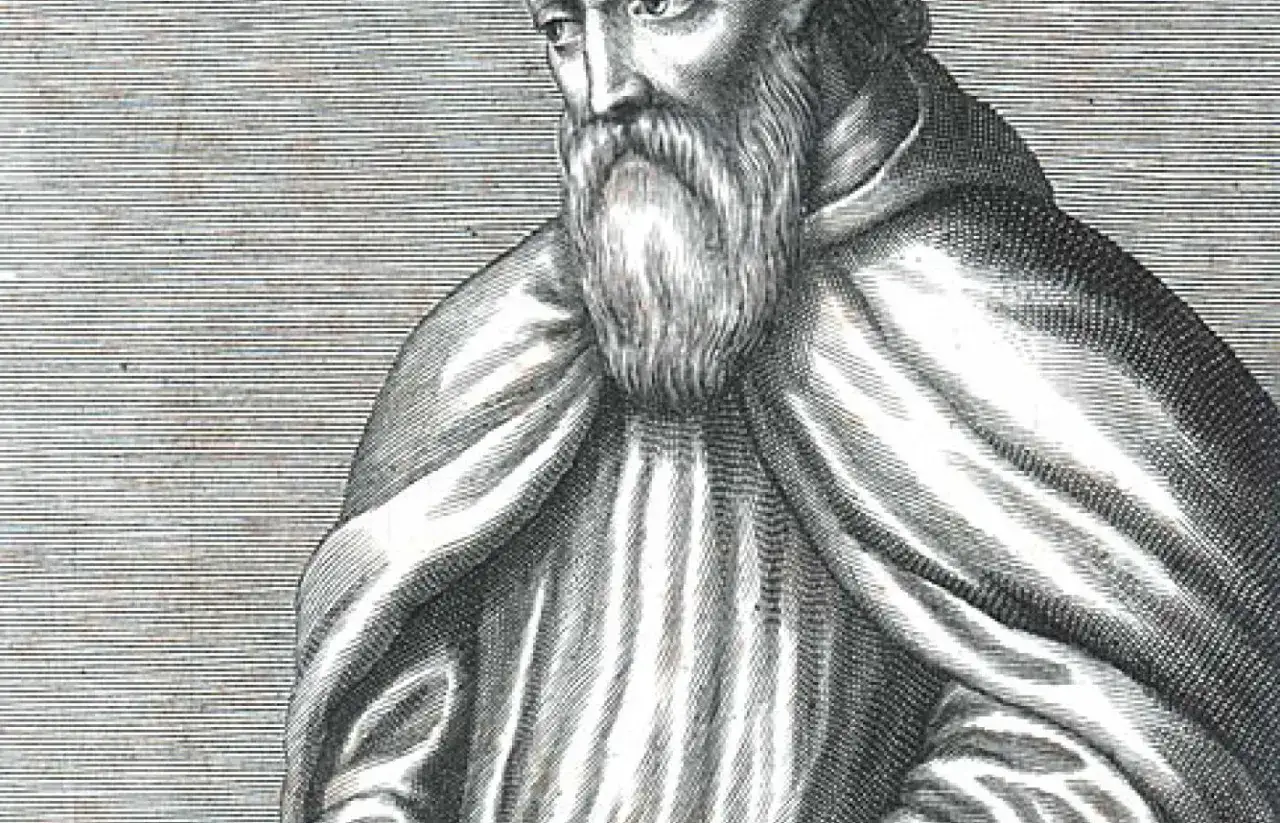 Portret Amerigo Vespucciego, odkrywcy, który jako pierwszy zrozumiał, co odkrył.