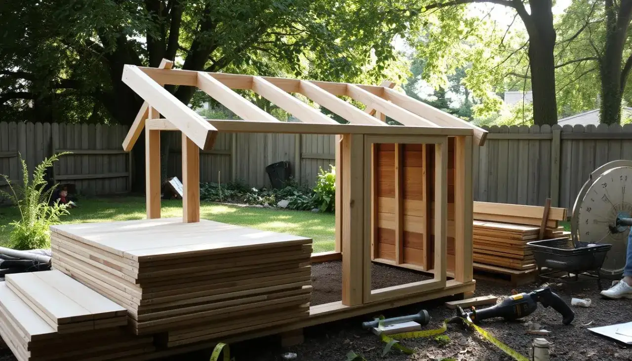 Jak zrobić budę dla psa z desek - prosty sposób na ciepłe schronienie